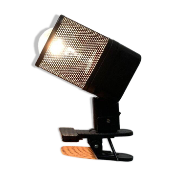 Postmodern mesh table lamp, 1980s
