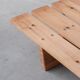 Danish Mid-Century Slatted Pine Day Bed (2 available)
