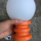 Orange vintage lamp