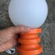 Lampe vintage orange