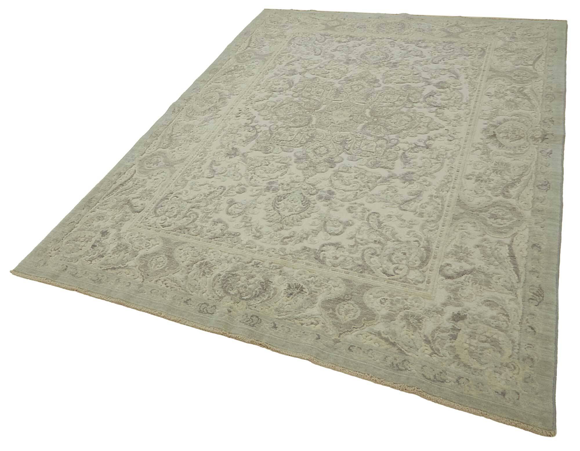 Turkish Handcrafted Loom Oushak Rug 197 cm x 292 cm