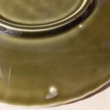 Plate faience of gien castle of gien