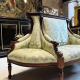 Sofa with Confidants Style Louis XVI Of the time Napoleon III half terminal