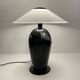 Lampe de table Murano N&B de 1980'