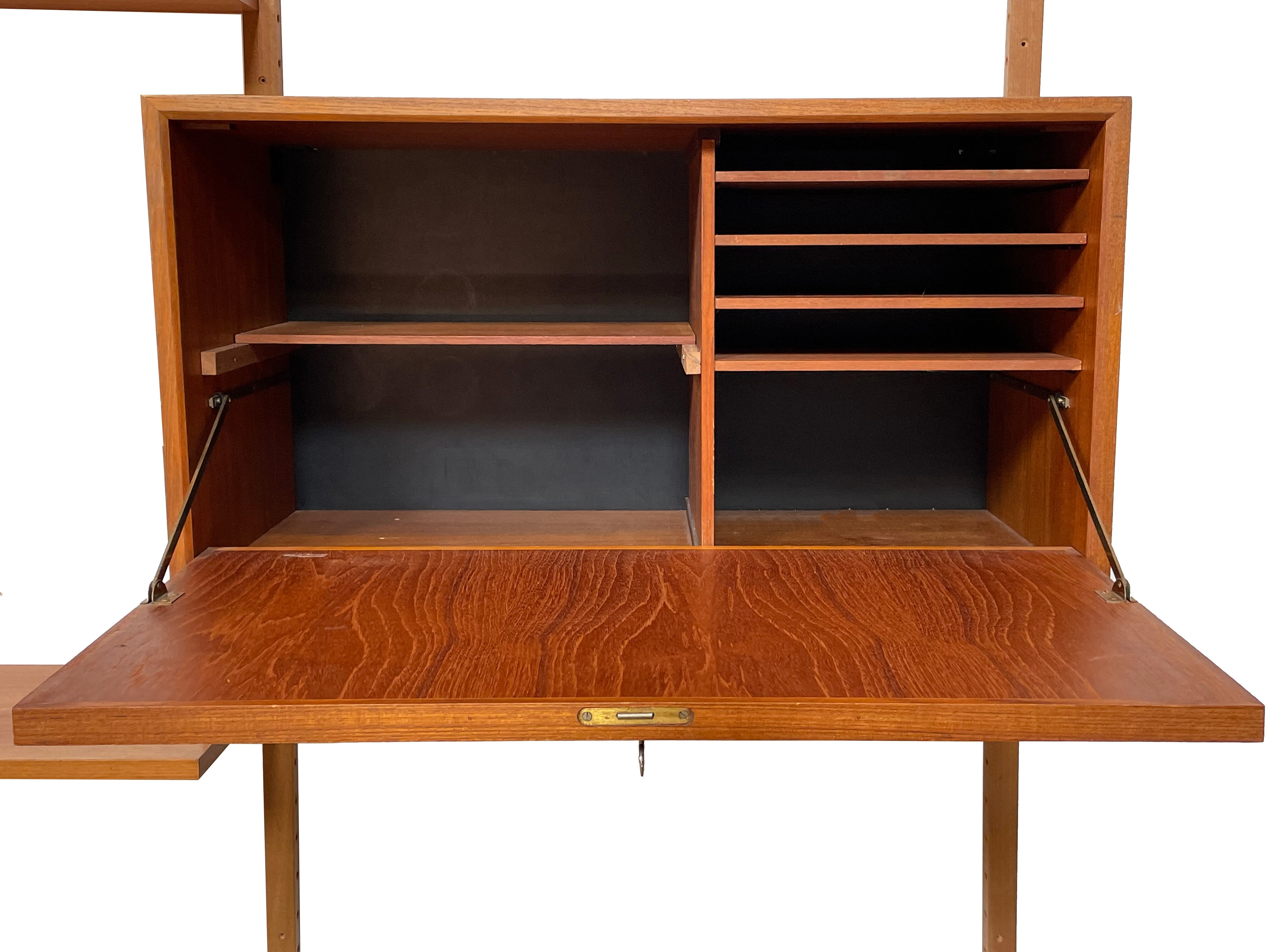 Vintage Poul Cadovius Royal System wall system wall unit