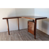 Vintage desk "Boomerang" solid wood 1950