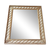 Golden mirror Maison Roche XXe 1960
