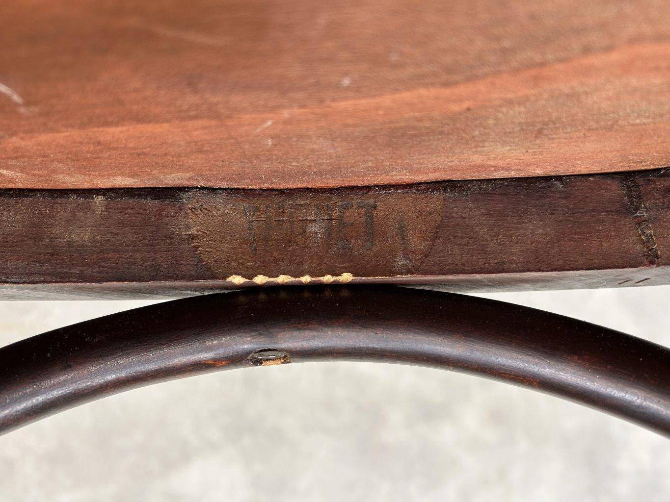 Ensemble de 4 chaises de salle à manger Thonet no.164