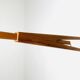 Large Extendable Swivel-Arm Wall Lamp In Wood And Opal Glass, Sweden 1950S