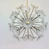 Dandelion, Sputnik chandelier by Kamenicky Senov, 1970