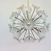 Dandelion, Sputnik chandelier by Kamenicky Senov, 1970