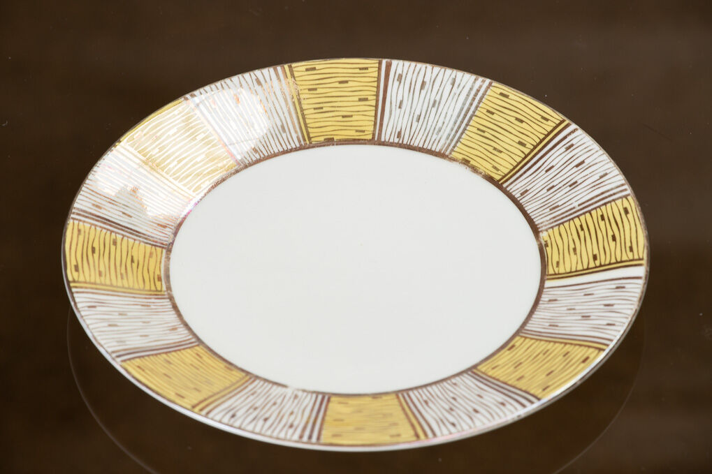 Porcelain cup and saucers set Bavaria 1950