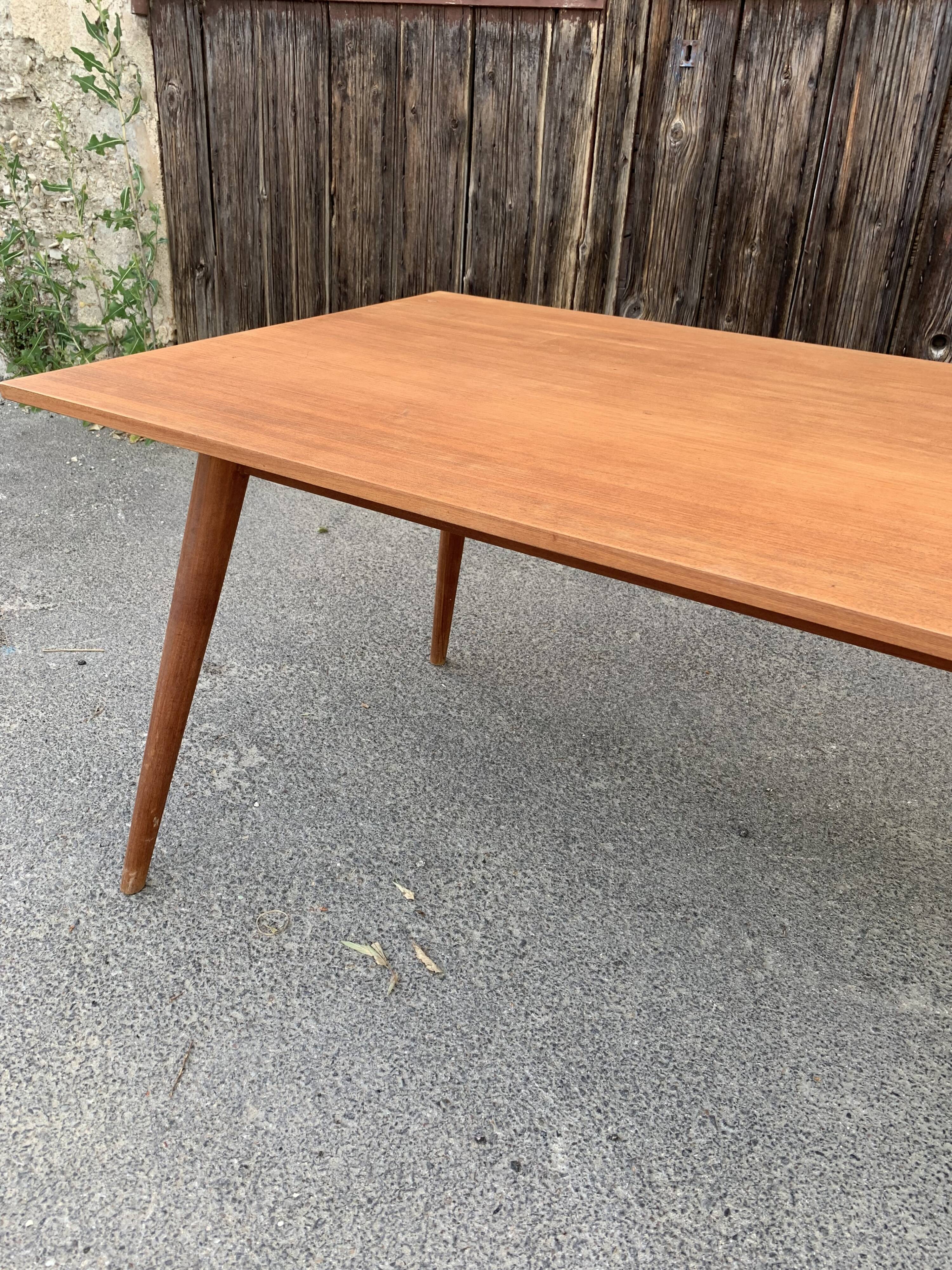 Table à manger années 60