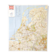 Vintage map Netherlands Amsterdam