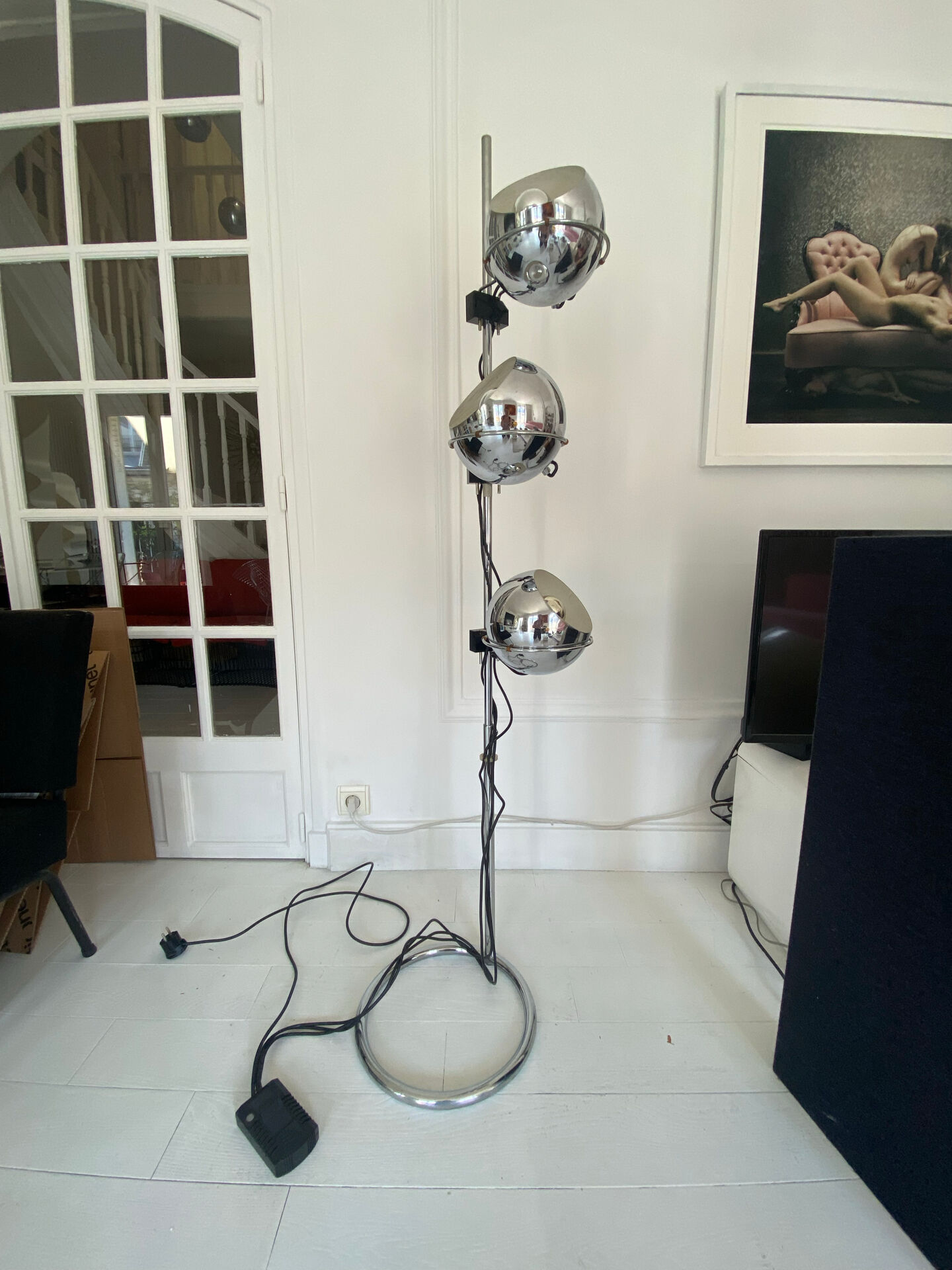 Lampadaire Eyeball Goffredo Reggiani