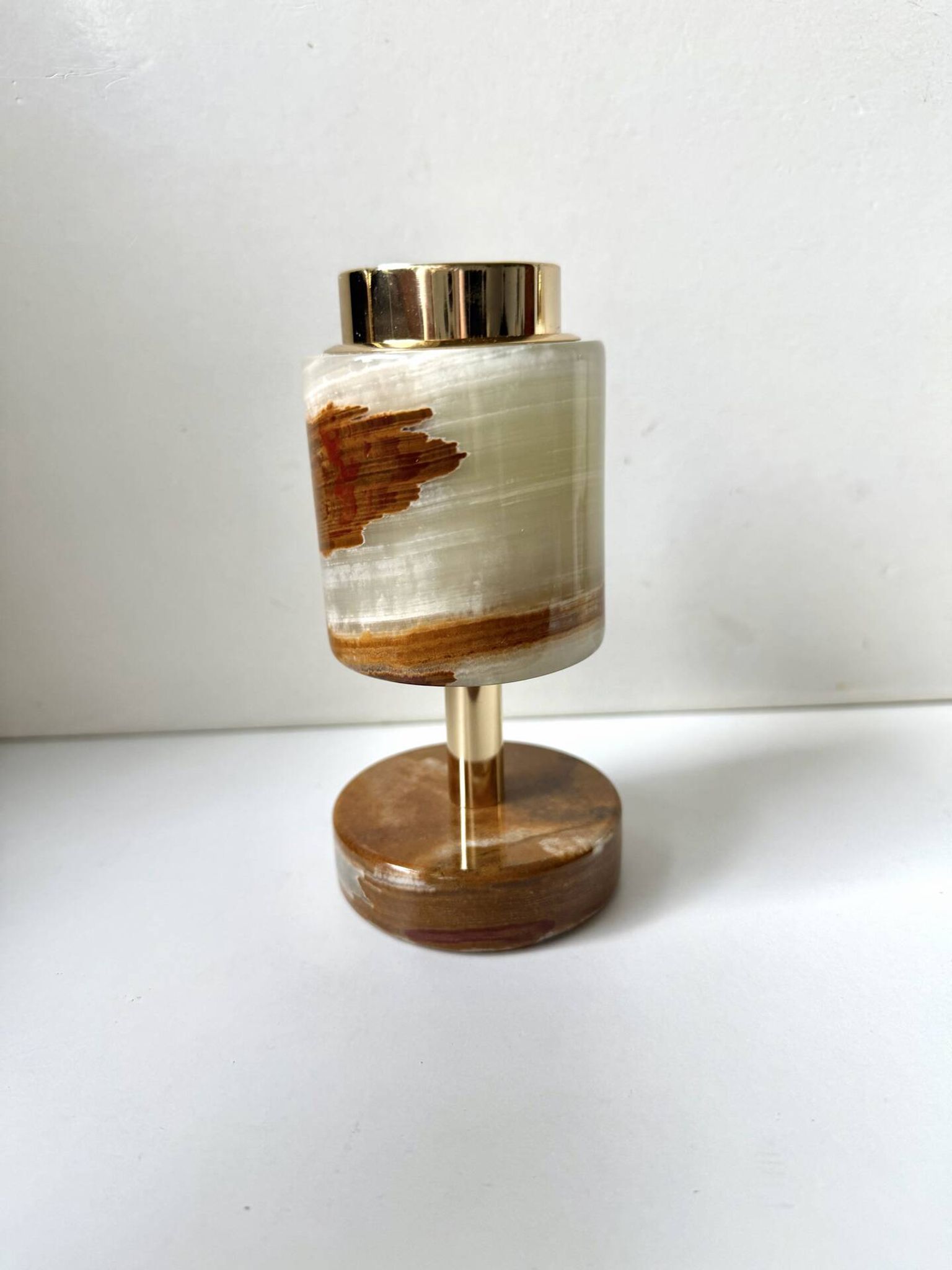 Briquet de table en marbre onyx vintage SAROME Japon
