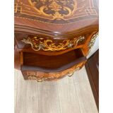 Mid 20th century italian inlaid bedside table