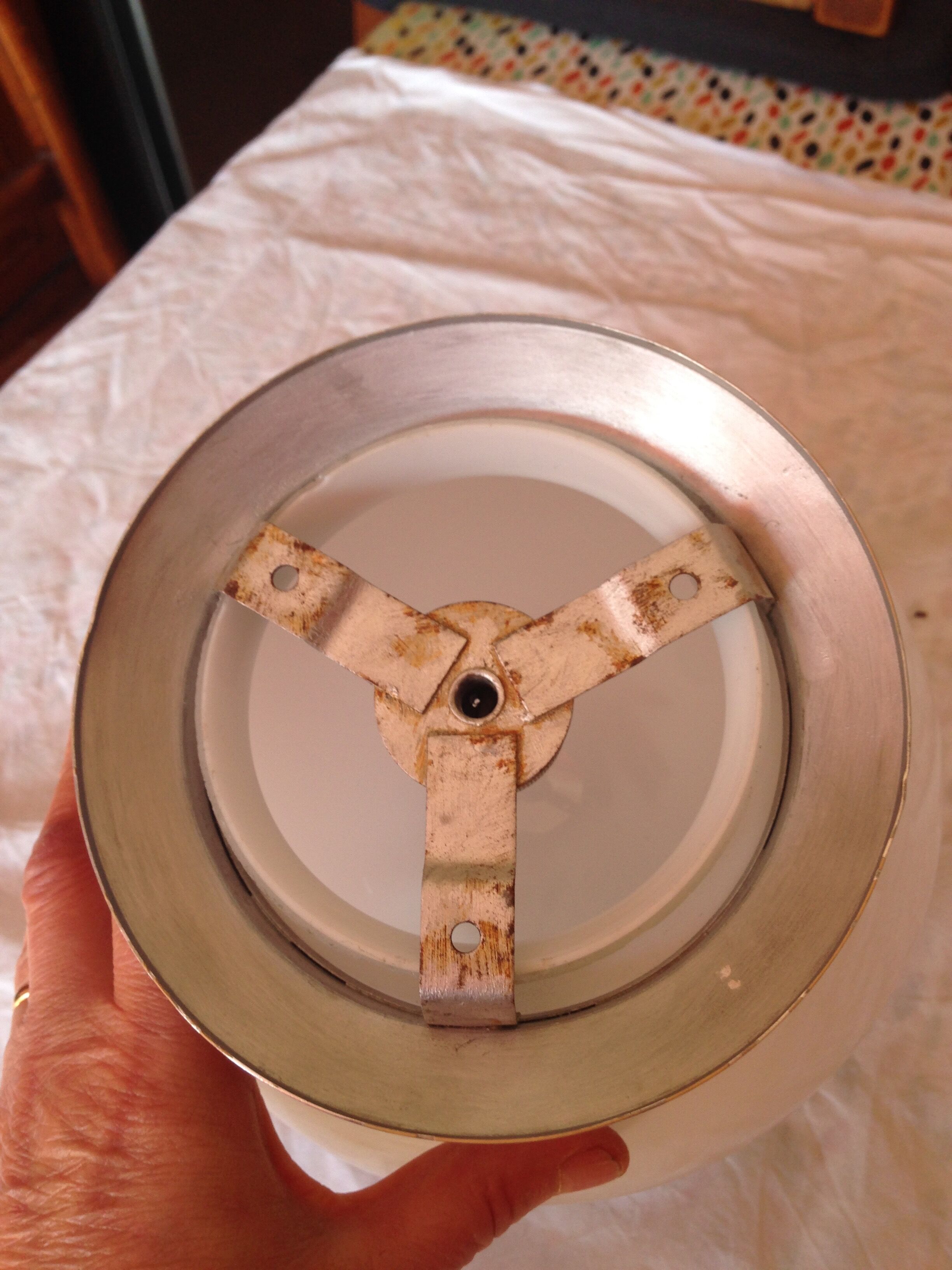 Plafonnier boule vintage
