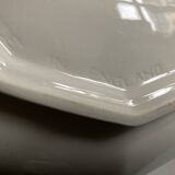 Neo Classic Greek Revival Octagonal Beaded English Earthenware Centerpiece