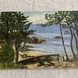 Oils on canvas Brittany