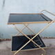 Desserte table roulante 70'