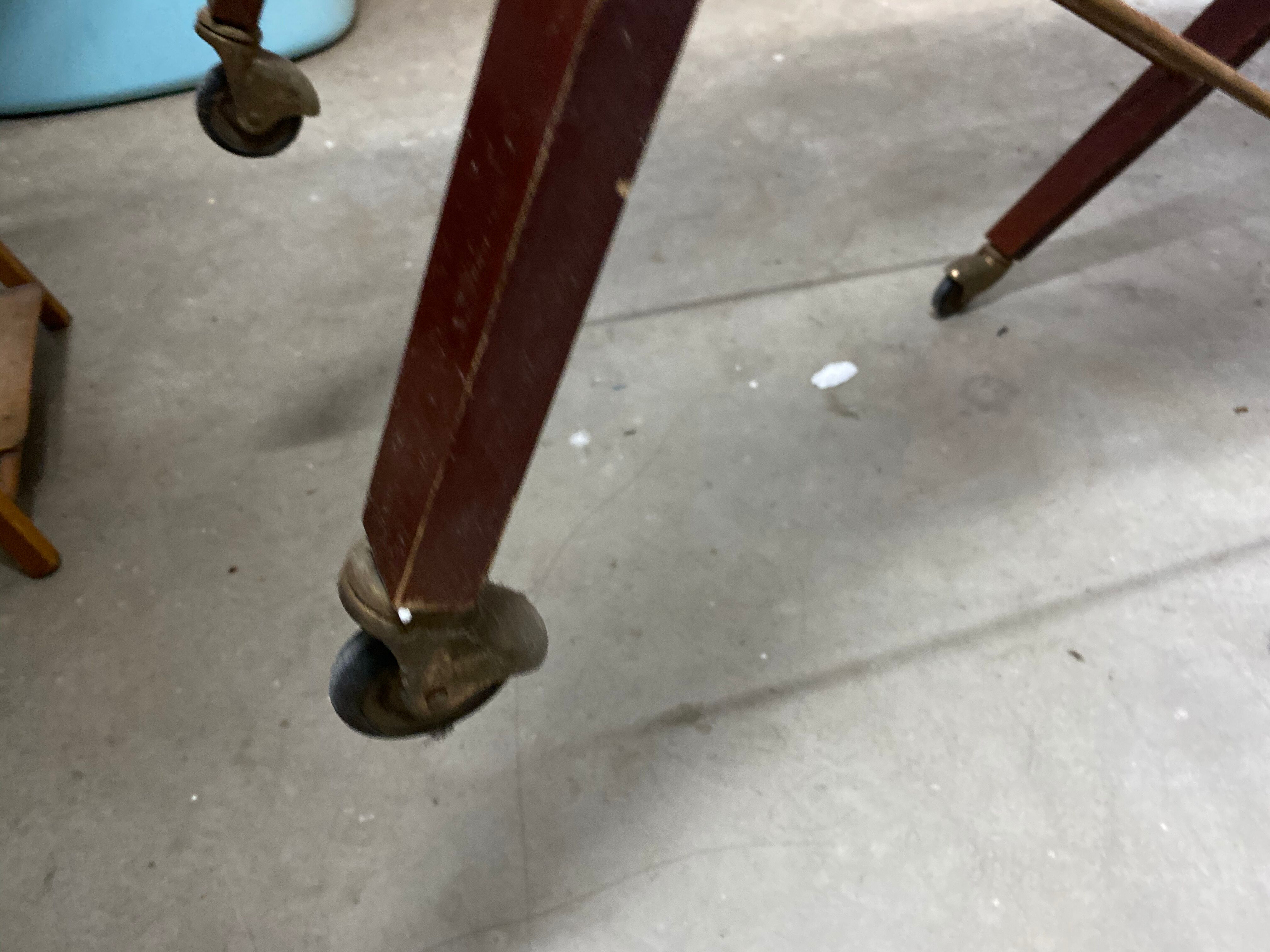 Vintage rolling table