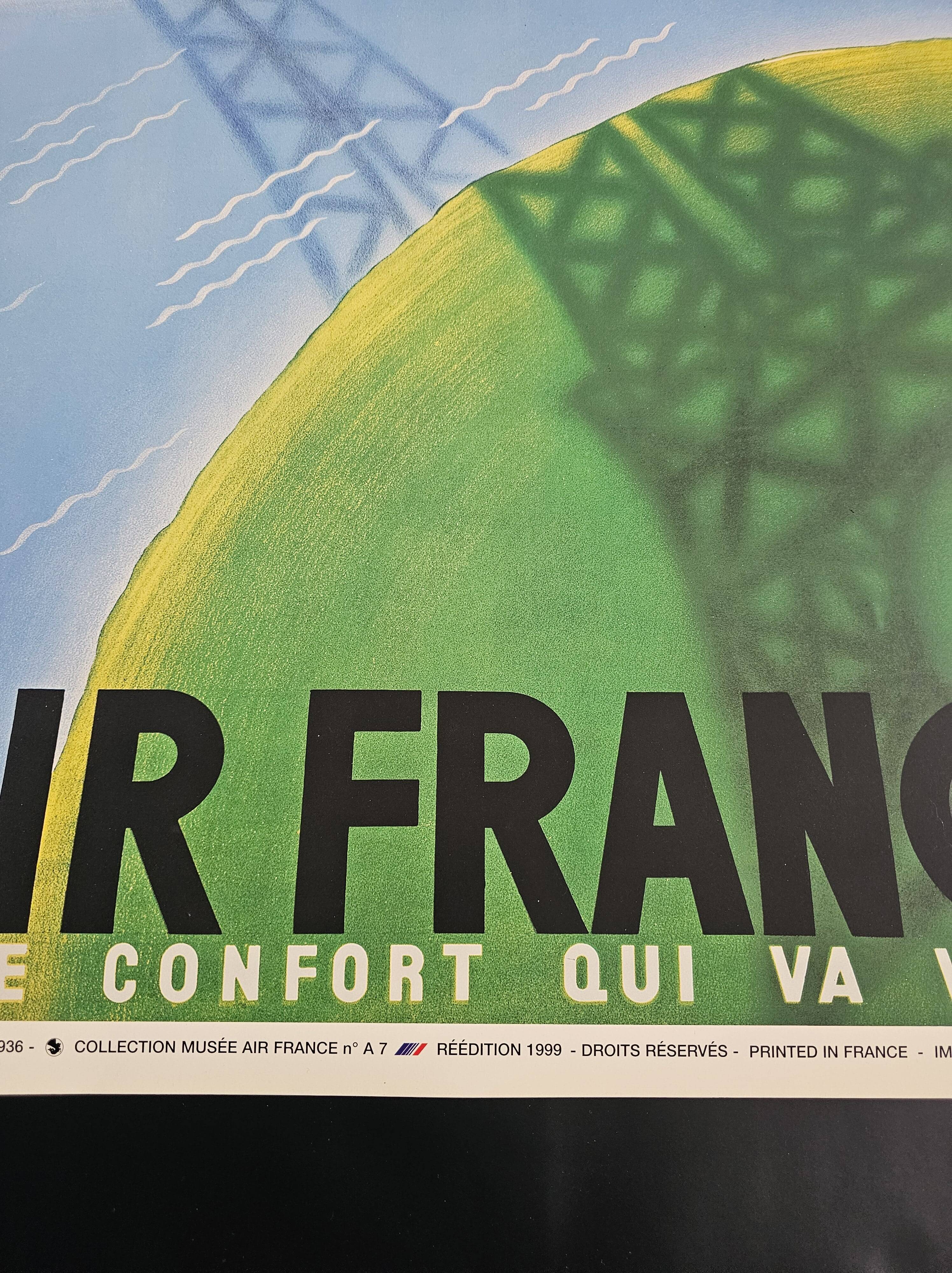 Air France poster - Paris - London