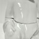 Anthropomorphic porcelain pot signed Baylac late nineteenth early twentieth