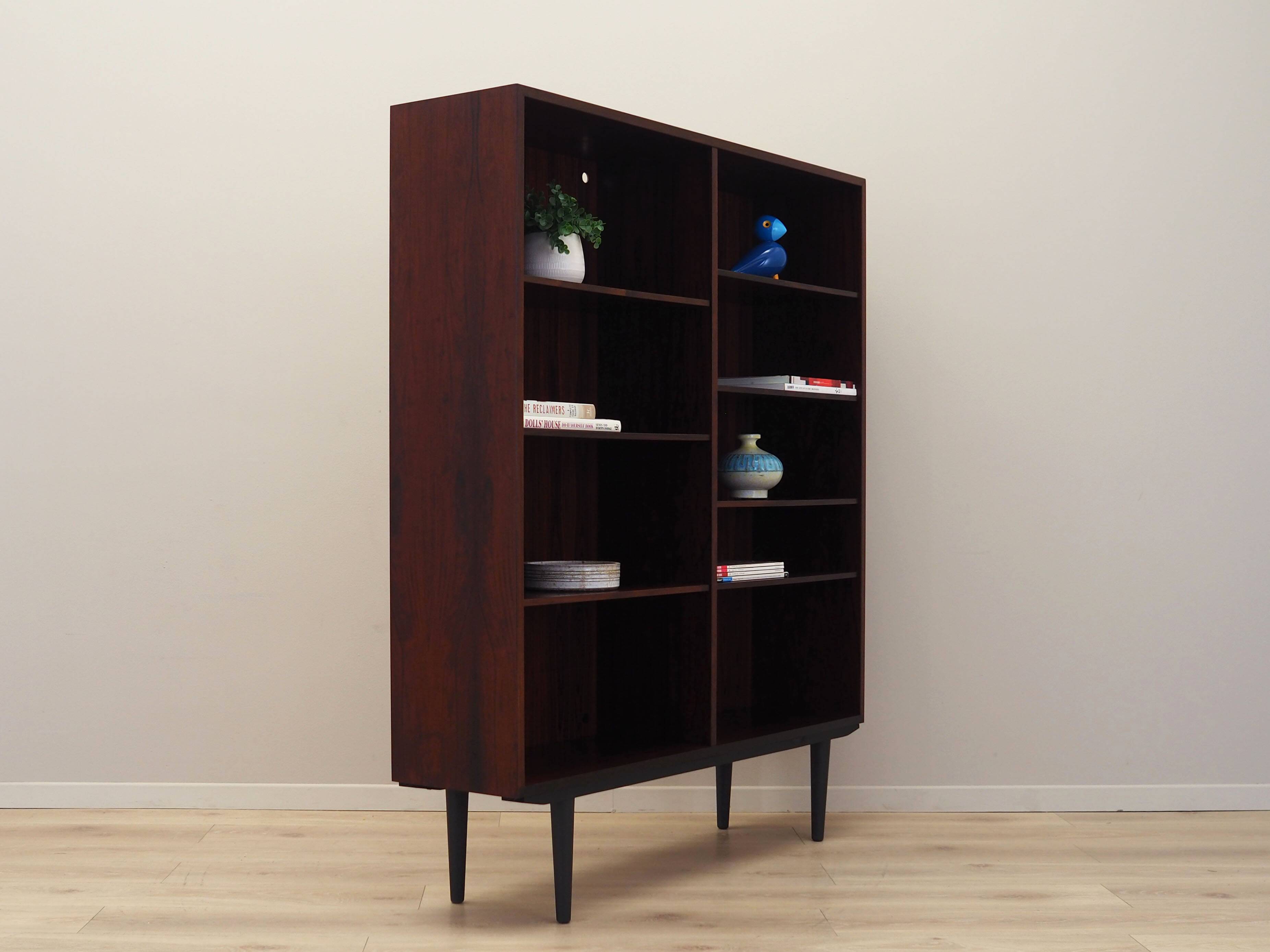 Rosewood bookcase, Danish design, 1970s, production: Denmark