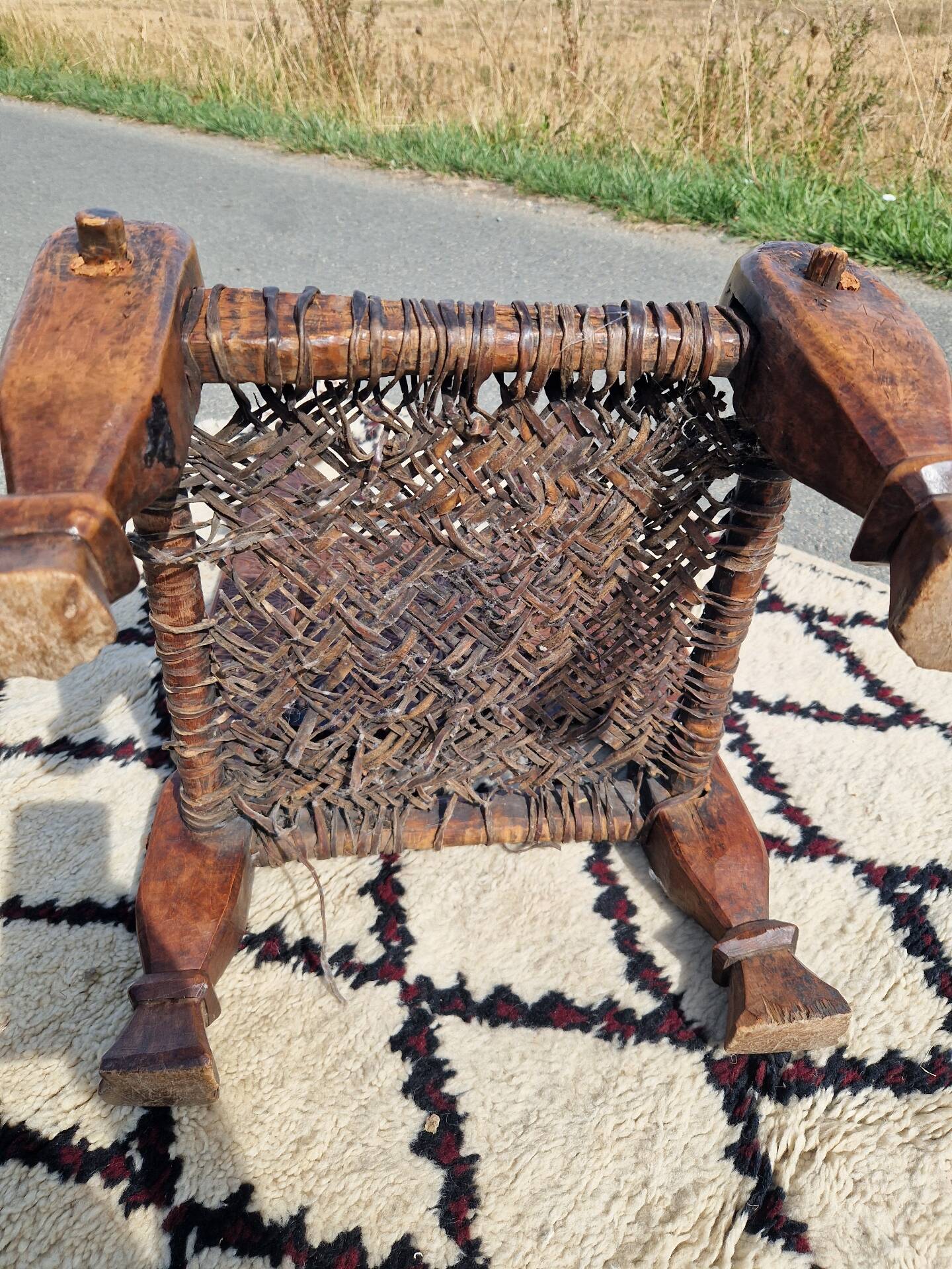 Traditional chair from Pakistan