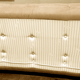 Togo 3 seater sofa in beige microfibre designed by Michel Ducaroy 1973