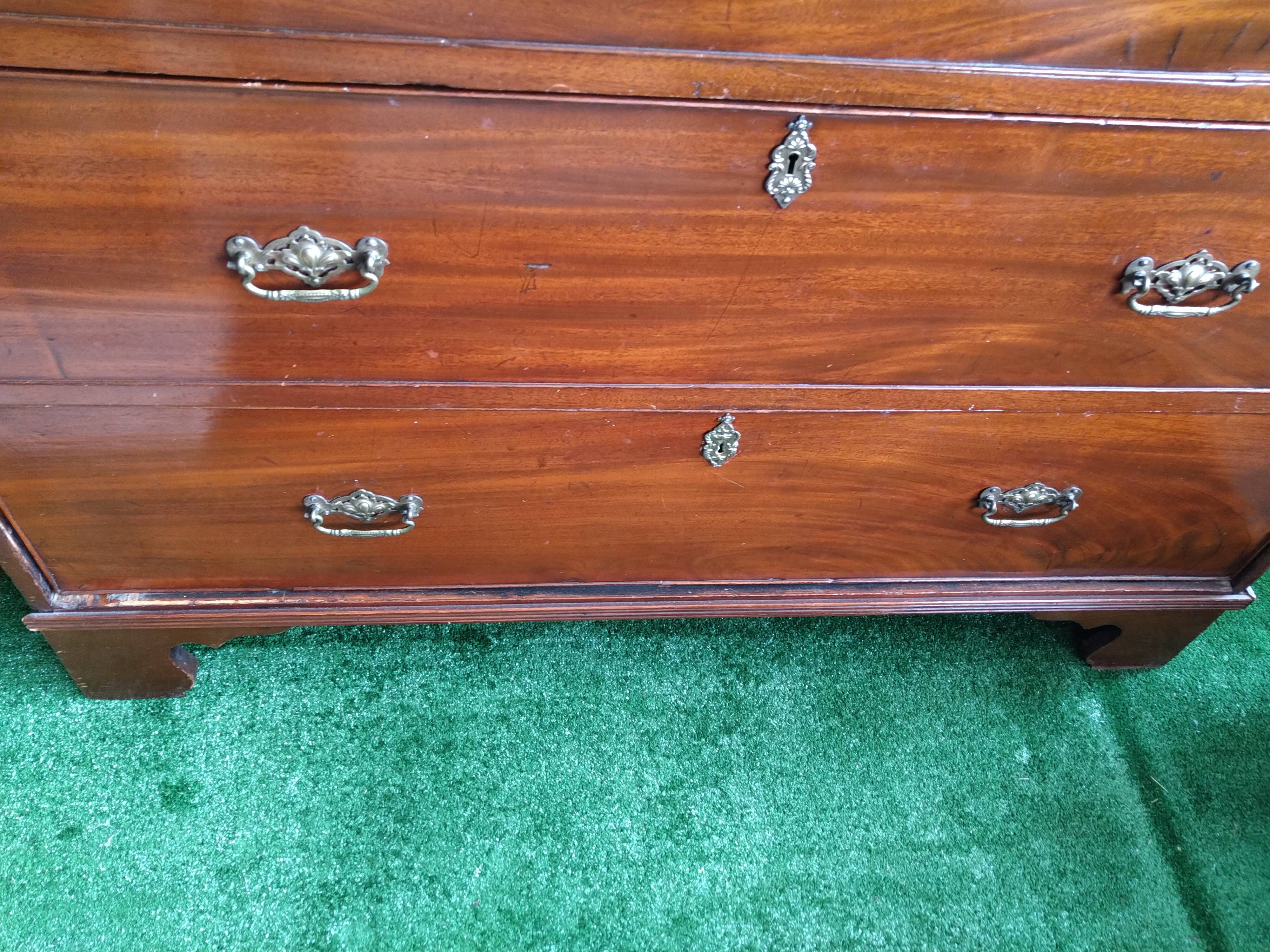 Commode de marine anglaise acajou