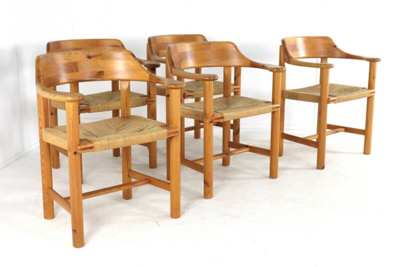 Ensemble de 5 chaises Rainer Daumiller pour Hirtshals Savværk.