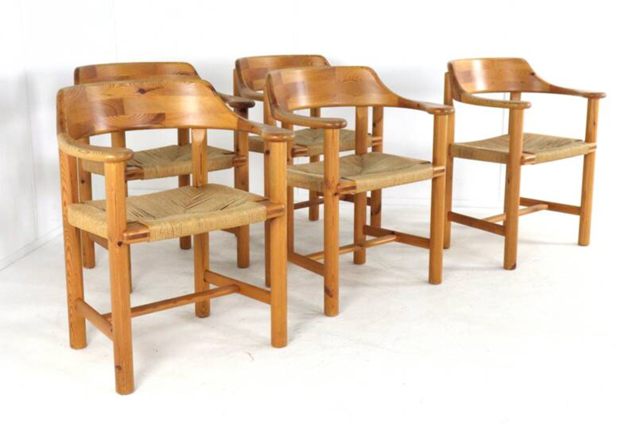 Ensemble de 5 chaises Rainer Daumiller pour Hirtshals Savværk.