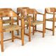 Ensemble de 5 chaises Rainer Daumiller pour Hirtshals Savværk.