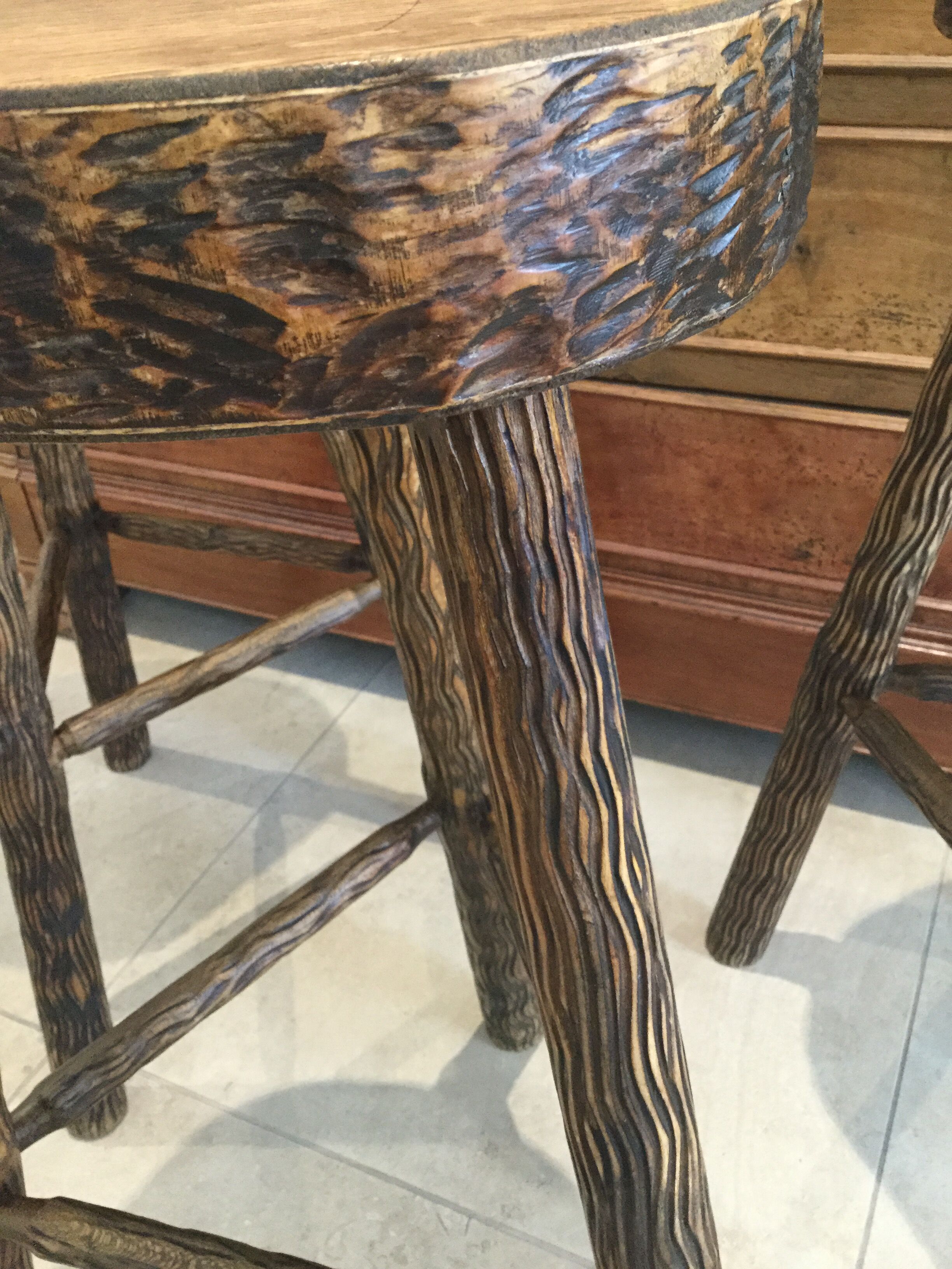 Bar stool lot of 3