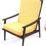 Reupholstered armchair