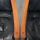Set of 4 luxury black leather Art Deco dining chairs with armrests