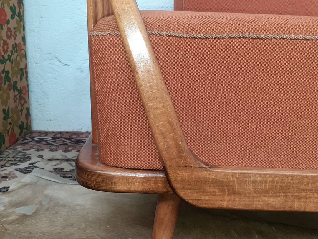 Daybed sofa canape 1950 vintage