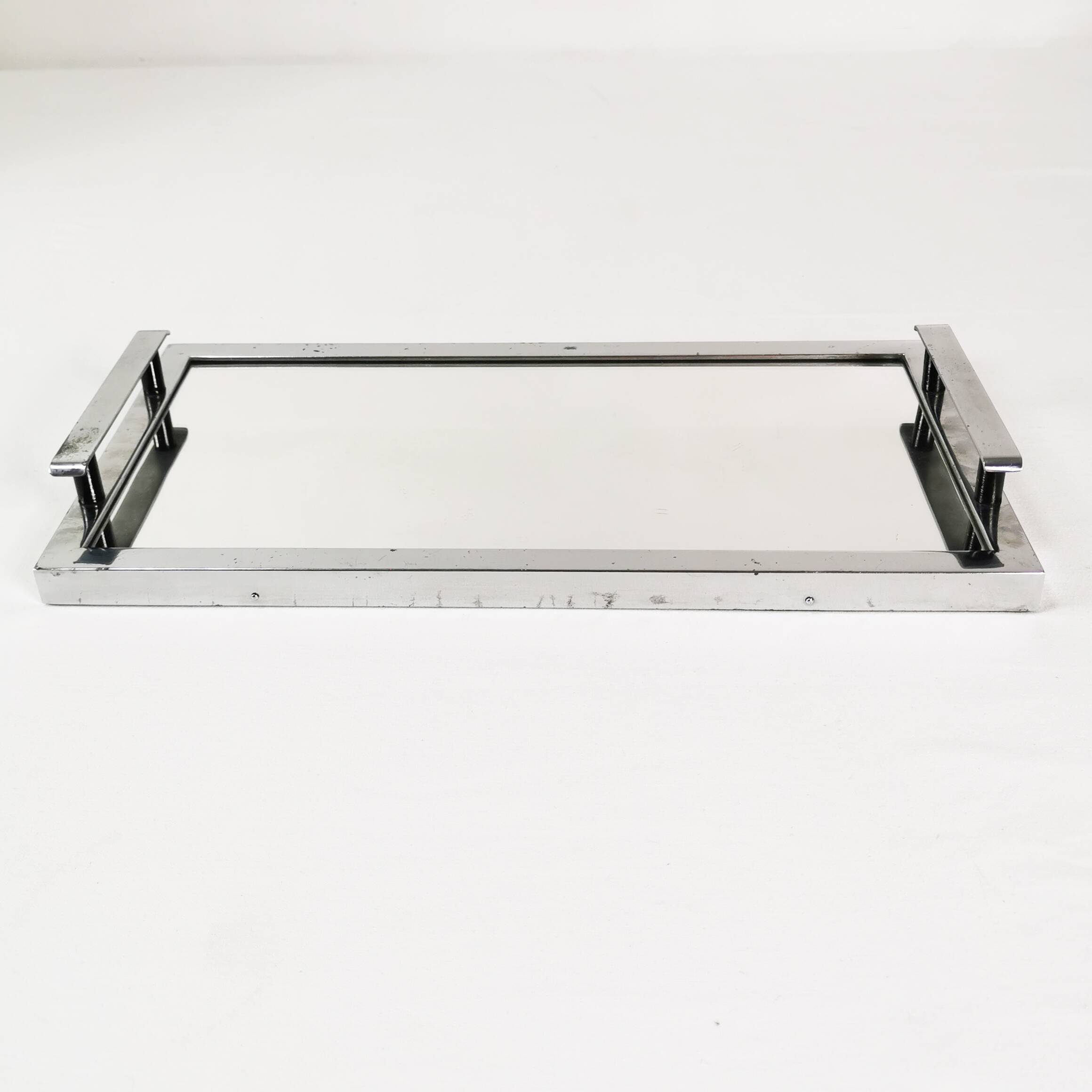 Small, intimate Art Deco mirror tray, Czechoslovakia, 1930s.