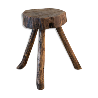 Tripod wooden stool