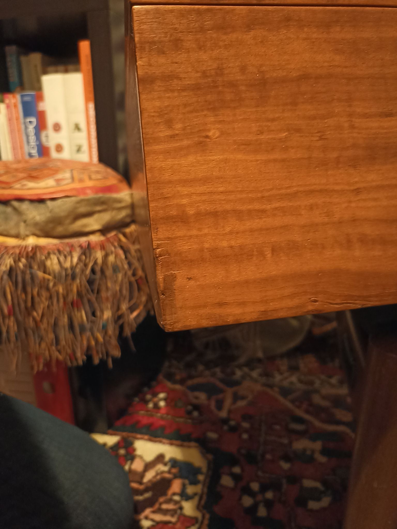 Hairdresser, vintage Monpoix extra desk for TV stand