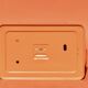 Stube - vintage household scale in orange painted metal - force 10 - 1960s