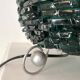 Lampe en verre empilé, esprit Murano, années 60-70