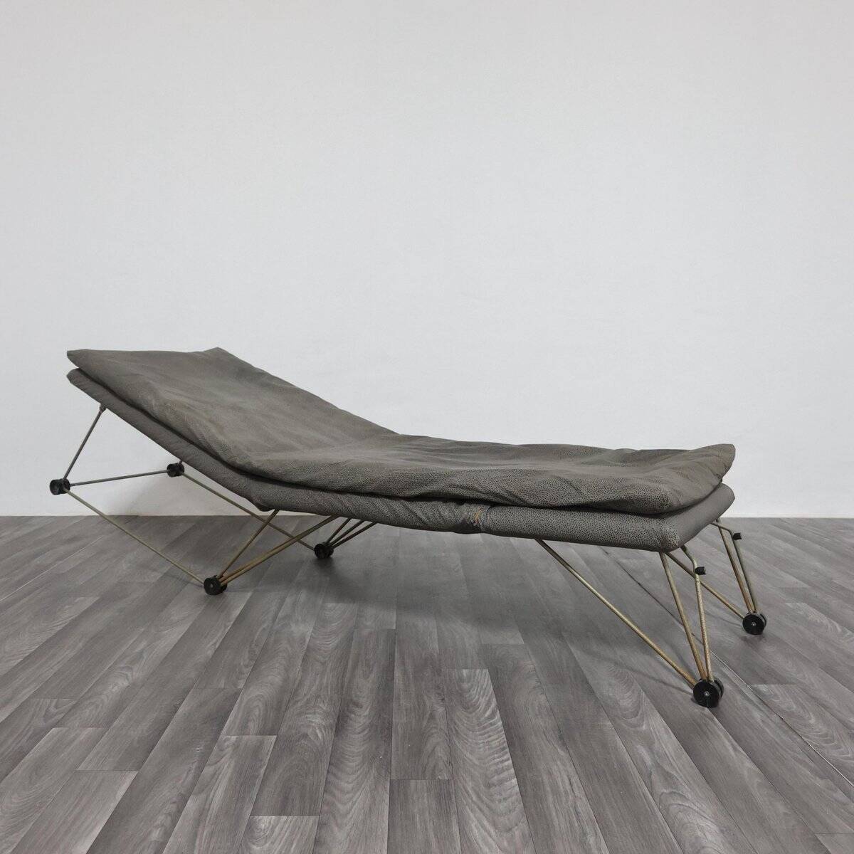 Postmodern Geometric Lounge Chair, 1980s