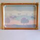 Rattan and fiberglass tray Catherine Escalon Camaieu