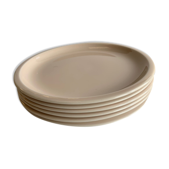 6 plates Jars canteen pink blotter