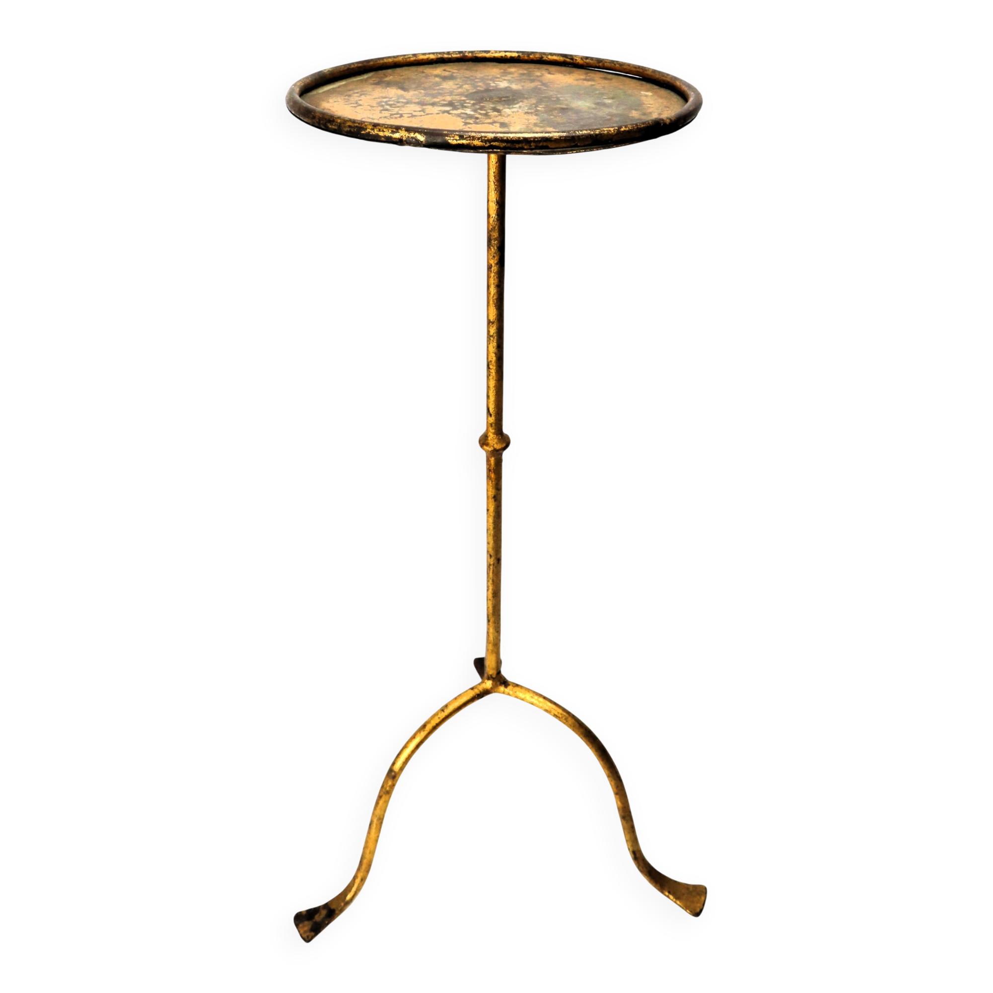 Golden metal Martini table 1950