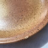 4 assiettes à dessert en grès de Bourgogne