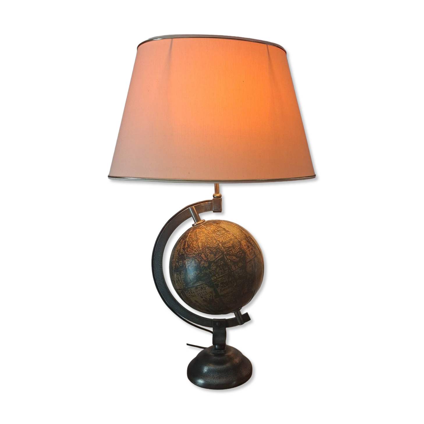 Vintage globe lamp